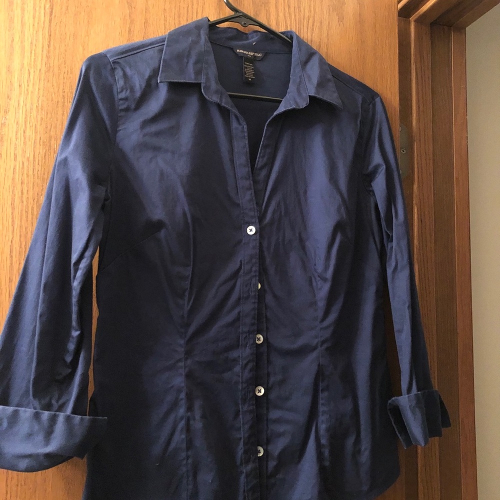 Banana republic stretch shirt